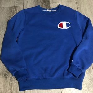 Royal Blue Champion Crewneck